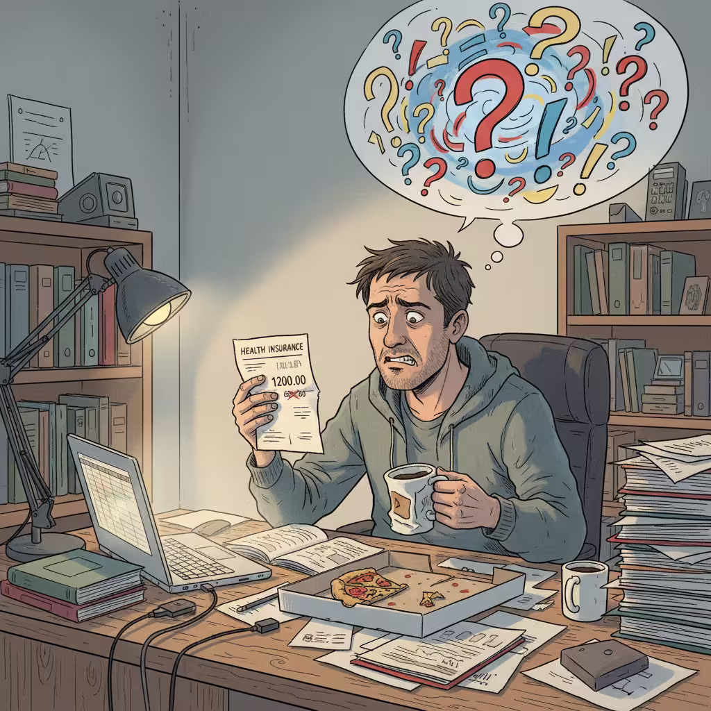 Tony's health insurance