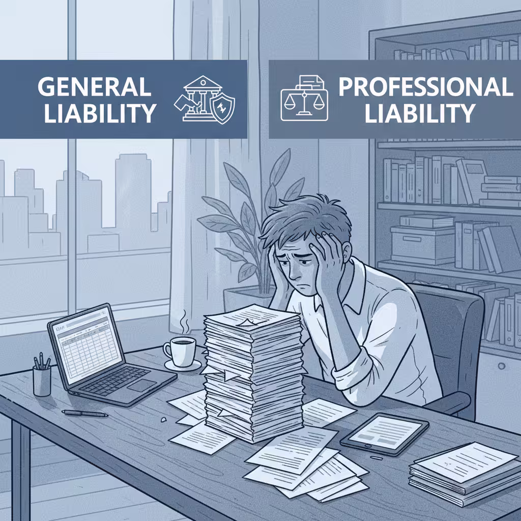 general liability vs professional liability