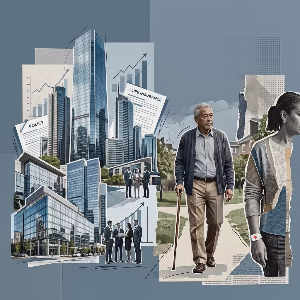 Growing insurance industry contrasts with overlooked people seeking life insurance with pre-existing conditions.
