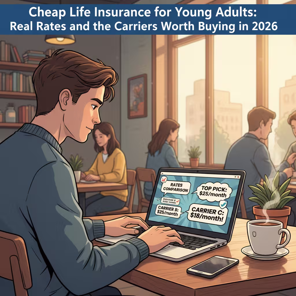 Cheap Life Insurance for Young Adults: Real Rates and the Carriers Worth Buying in 2026