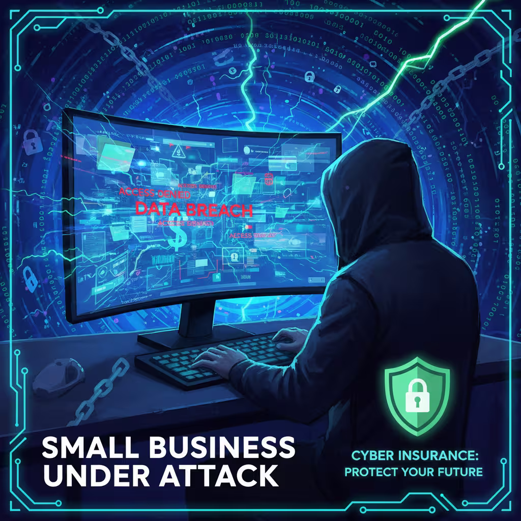 small business insurance for business under cyber attack
