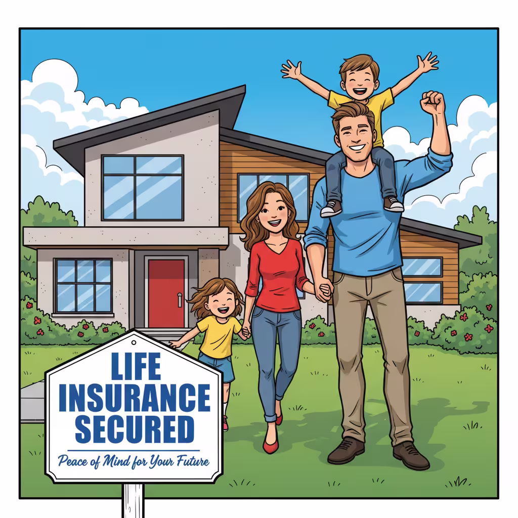 life insurance - happy family image